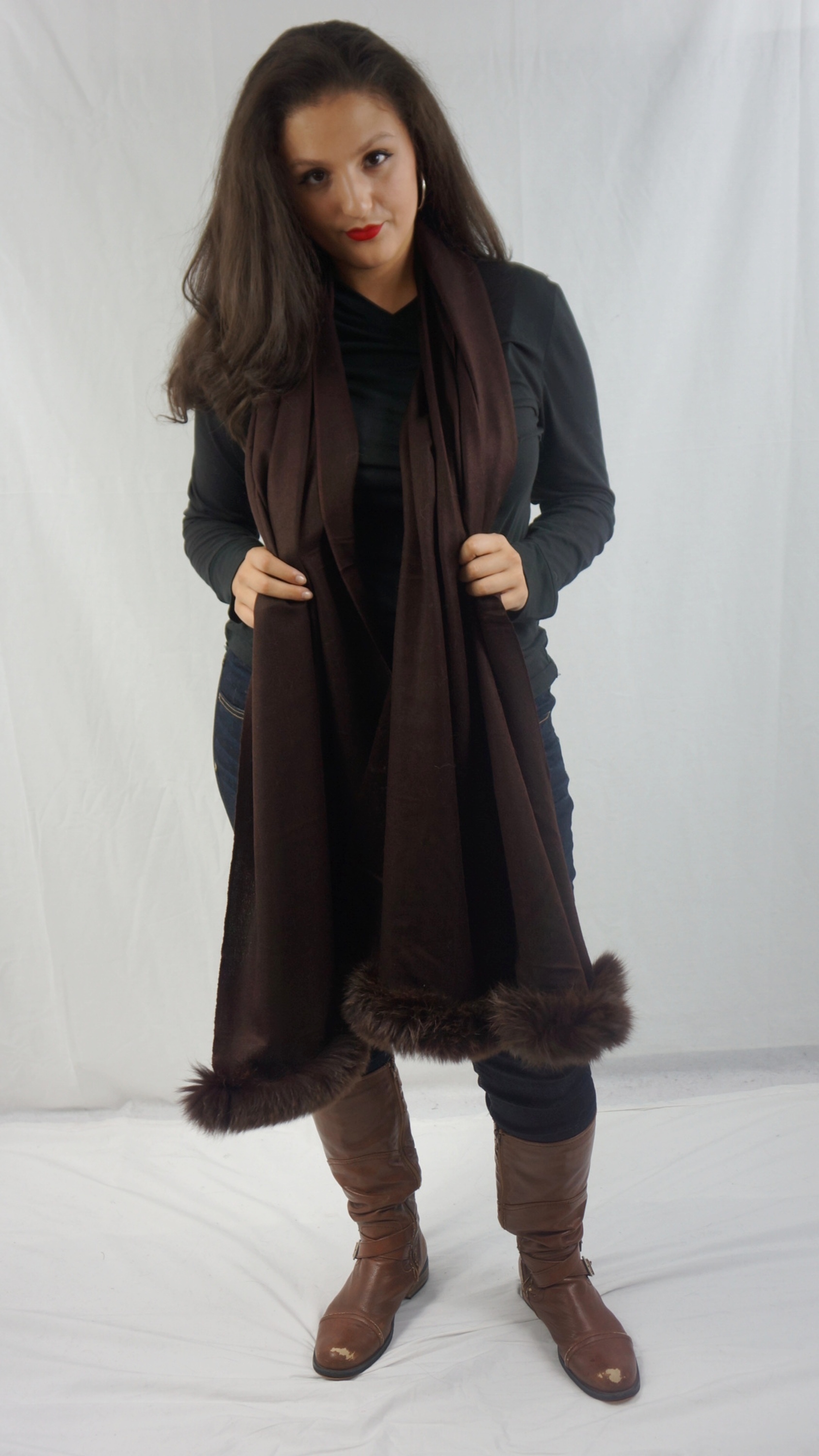 Silk-poncho-cape-cashmere-cashmere scarf-dress shawl-keffiyeh